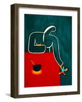 Mother,1998,(oil on linen)-Cristina Rodriguez-Framed Giclee Print