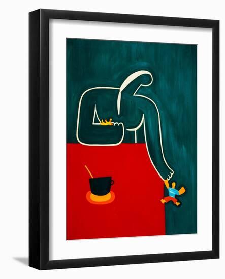 Mother,1998,(oil on linen)-Cristina Rodriguez-Framed Giclee Print