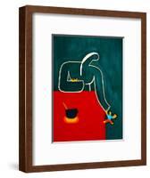 Mother,1998,(oil on linen)-Cristina Rodriguez-Framed Giclee Print