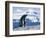 Mother and baby gentoo penguins-Kevin Schafer-Framed Photographic Print