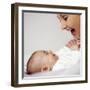 Mother And Baby Girl-Ian Boddy-Framed Premium Photographic Print