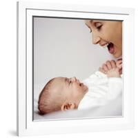 Mother And Baby Girl-Ian Boddy-Framed Photographic Print