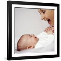 Mother And Baby Girl-Ian Boddy-Framed Photographic Print