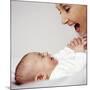 Mother And Baby Girl-Ian Boddy-Mounted Photographic Print