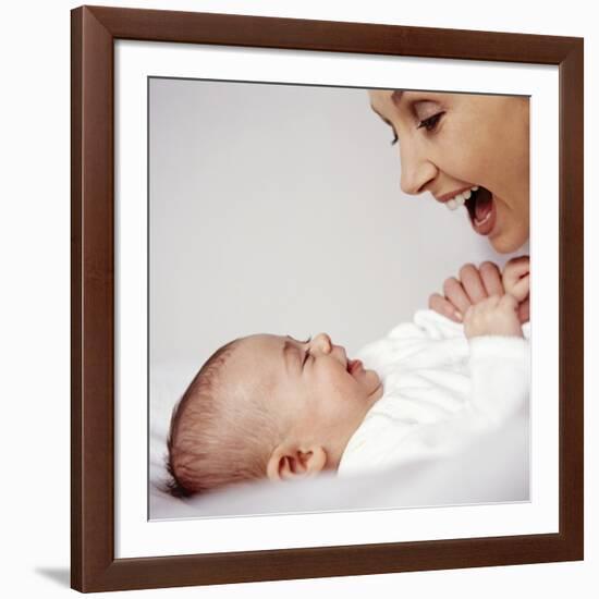 Mother And Baby Girl-Ian Boddy-Framed Photographic Print