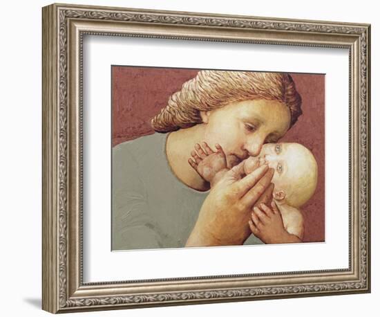 Mother and Baby II, 1998-Evelyn Williams-Framed Giclee Print