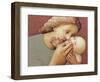 Mother and Baby II, 1998-Evelyn Williams-Framed Giclee Print