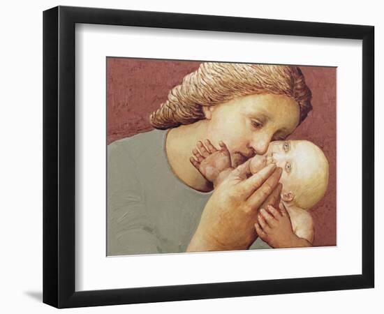 Mother and Baby II, 1998-Evelyn Williams-Framed Giclee Print