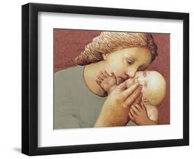 Mother and Baby II, 1998-Evelyn Williams-Framed Giclee Print