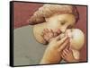 Mother and Baby II, 1998-Evelyn Williams-Framed Stretched Canvas