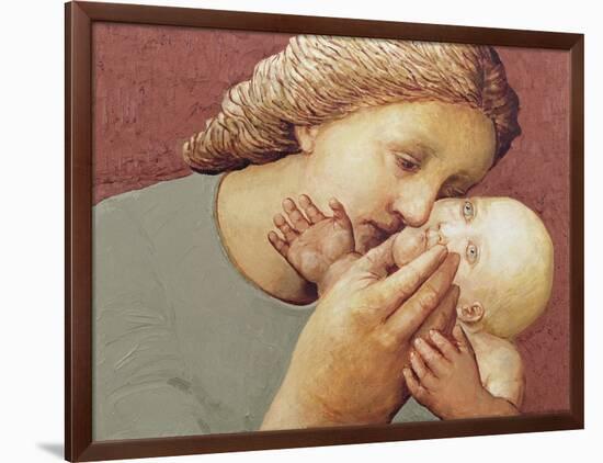 Mother and Baby II, 1998-Evelyn Williams-Framed Giclee Print