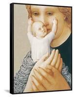 Mother and Baby No: 3, 1998-Evelyn Williams-Framed Stretched Canvas