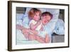 Mother and Baby-Mary Cassatt-Framed Art Print