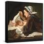 Mother and Child, 1833-Peter Fendi-Framed Stretched Canvas