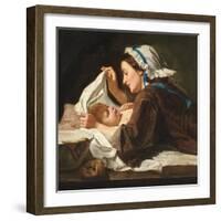 Mother and Child, 1833-Peter Fendi-Framed Giclee Print