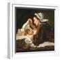 Mother and Child, 1833-Peter Fendi-Framed Giclee Print