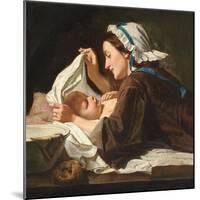 Mother and Child, 1833-Peter Fendi-Mounted Giclee Print