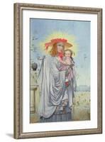 Mother and Child, 1860-Richard Dadd-Framed Giclee Print