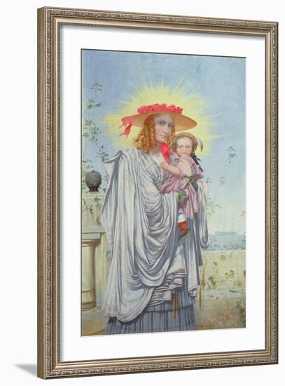 Mother and Child, 1860-Richard Dadd-Framed Giclee Print