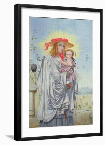 Mother and Child, 1860-Richard Dadd-Framed Giclee Print