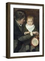 Mother and child, 1882-Nikolai Astrup-Framed Giclee Print