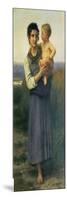 Mother and Child, 1887-William Adolphe Bouguereau-Mounted Giclee Print