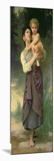 Mother and Child, 1887-William Adolphe Bouguereau-Mounted Giclee Print