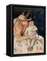 Mother and Child, 1890s-Mary Cassatt-Framed Stretched Canvas