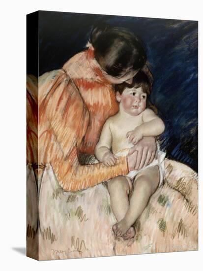 Mother and Child, 1890s-Mary Cassatt-Stretched Canvas