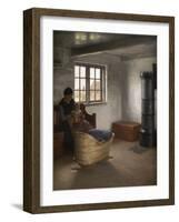 Mother and child, 1892-Peter Vilhelm Ilsted-Framed Giclee Print
