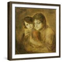 Mother and Child, 1893-Franz Seraph von Lenbach-Framed Giclee Print