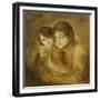 Mother and Child, 1893-Franz Seraph von Lenbach-Framed Giclee Print