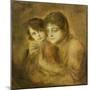 Mother and Child, 1893-Franz Seraph von Lenbach-Mounted Giclee Print