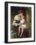 Mother and Child, 1894 (Painting)-Leon Bazile Perrault-Framed Giclee Print