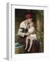 Mother and Child, 1894 (Painting)-Leon Bazile Perrault-Framed Giclee Print