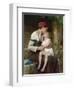 Mother and Child, 1894 (Painting)-Leon Bazile Perrault-Framed Giclee Print