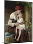 Mother and Child, 1894 (Painting)-Leon Bazile Perrault-Mounted Giclee Print