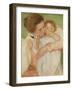 Mother and Child, 1897-Mary Cassatt-Framed Giclee Print