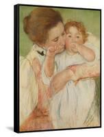 Mother and Child, 1897-Mary Cassatt-Framed Stretched Canvas