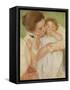 Mother and Child, 1897-Mary Cassatt-Framed Stretched Canvas