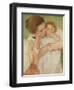 Mother and Child, 1897-Mary Cassatt-Framed Giclee Print