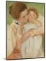 Mother and Child, 1897-Mary Cassatt-Mounted Giclee Print