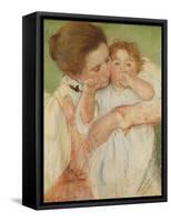 Mother and Child, 1897-Mary Cassatt-Framed Stretched Canvas