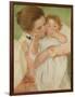 Mother and Child, 1897-Mary Cassatt-Framed Giclee Print