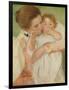 Mother and Child, 1897-Mary Cassatt-Framed Giclee Print