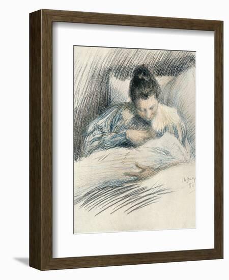 Mother and Child, 1900-Leonid Osipovich Pasternak-Framed Giclee Print