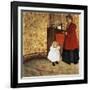 Mother and Child, 1900-Edouard Vuillard-Framed Giclee Print