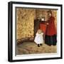 Mother and Child, 1900-Edouard Vuillard-Framed Giclee Print