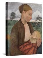 Mother and Child, 1903-Paula Modersohn-Becker-Stretched Canvas