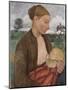 Mother and Child, 1903-Paula Modersohn-Becker-Mounted Giclee Print